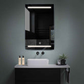 Specchio LED Verticale | Pulsante touch | Luce bianca neutra - Reyze Serie Salono Modello 4